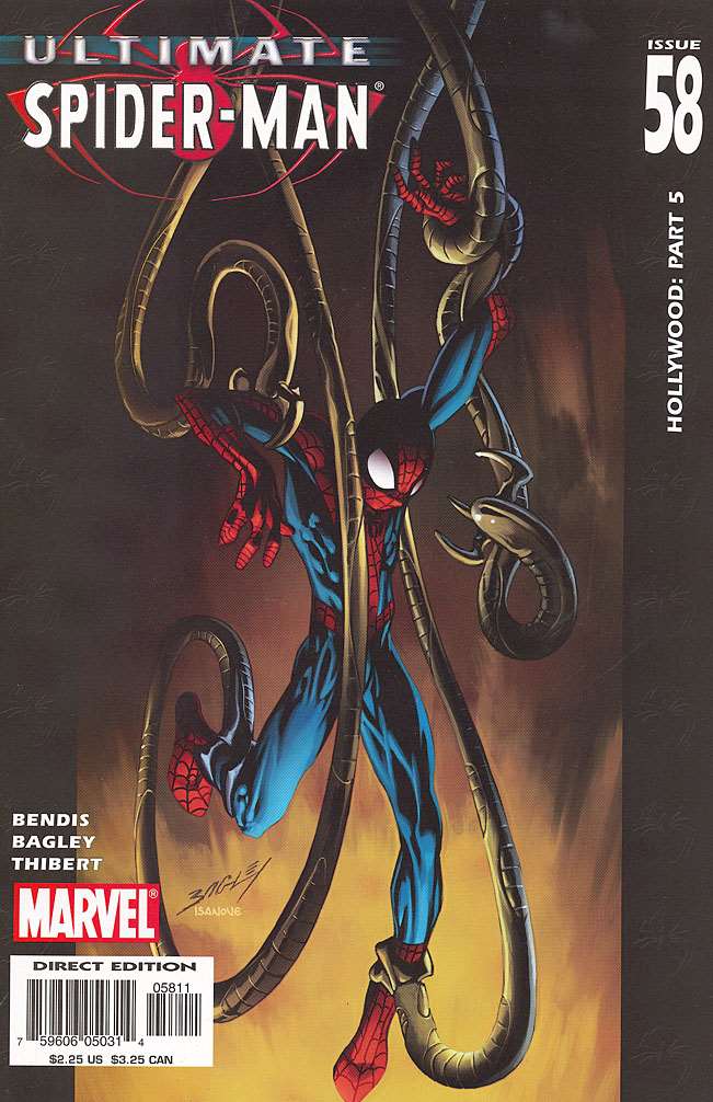 Ultimate Spider-Man #58, Comic Book, Back Issue, buy comics online, comic book store guelph, online comic book store, local comic shop, Long Box Silver's Comics