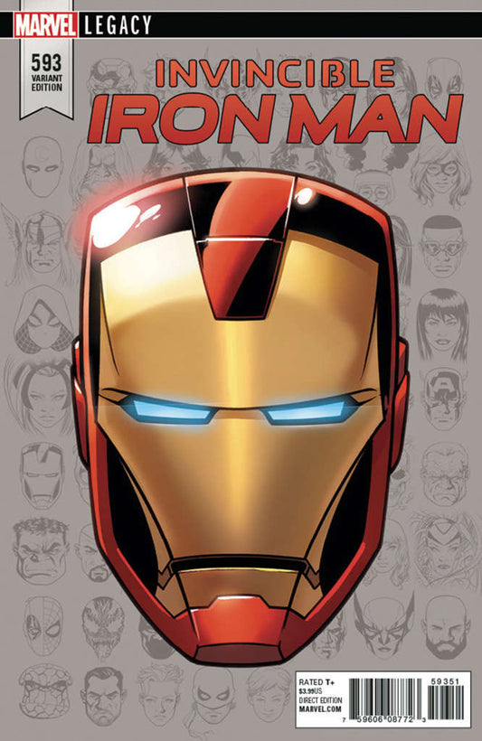 Invincible Iron Man #593/B (VF-NM), Comic Book, Back Issue, buy comic books online, online comic book store canada, sell comic books, online, comic websites, comic store,  vintige comic books, comic book store guelph, comic book store, comic book store near me, Long Box Silver's Comics 