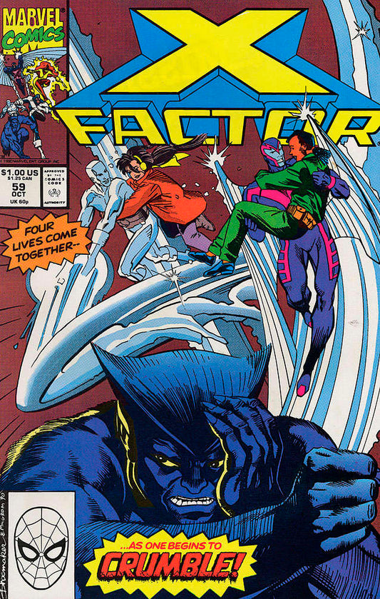 X-Factor #59 (VF-NM), Comic Book, Back Issue, buy comic books online, online comic book store canada, sell comic books, online, comic websites, comic store,  vintige comic books, comic book store guelph, comic book store, comic book store near me, Long Box Silver's Comics 