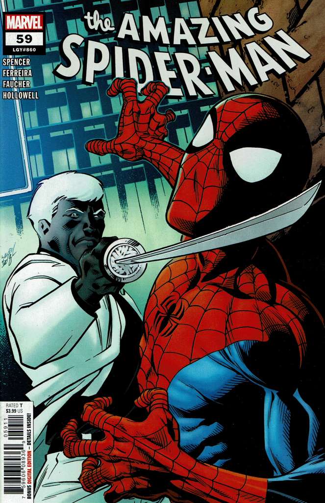 Amazing Spider-Man, The (5th Series) #59 (VF-NM), Comic Book, buy comic books online, online comic book store canada, sell comic books, online, comic websites, comic store,  vintige comic books, comic book store guelph, comic book store,  Long Box Silver's Comics 