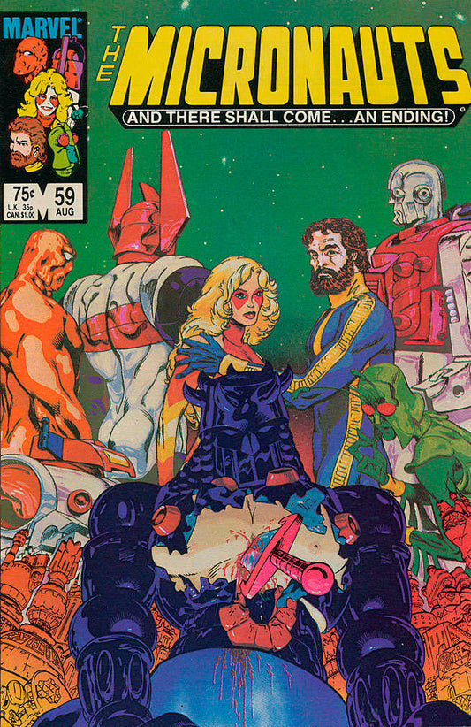 Micronauts (Vol. 1) #59 (VF-NM), Comic Book, buy comic books online, online comic book store canada, sell comic books, online, comic websites, comic store,  vintige comic books, comic book store guelph, comic book store,  Long Box Silver's Comics 