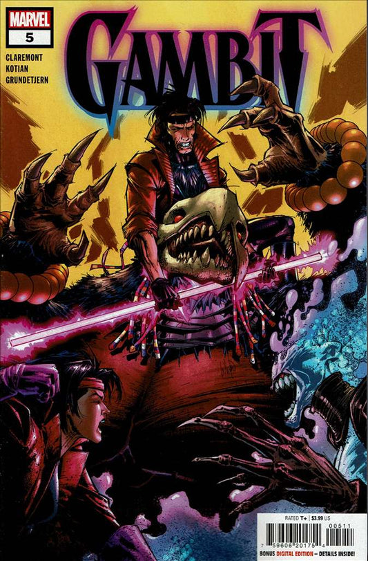 Gambit (8th Series) #5, Comic Book, Back Issue, buy comic books online, order comics online, marvel comics, sell comic books, online, comic websites, comic store,  vintige comic books, comic book store guelph, comic book store, comic book store near me, Long Box Silver's Comic Book Store