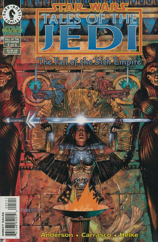 Star Wars: Tales of the Jedi—Fall of the Sith Empire #5, Comic Book, Back Issue, buy comics online, comic book store guelph, online comic book store, local comic shop, Long Box Silver's Comics