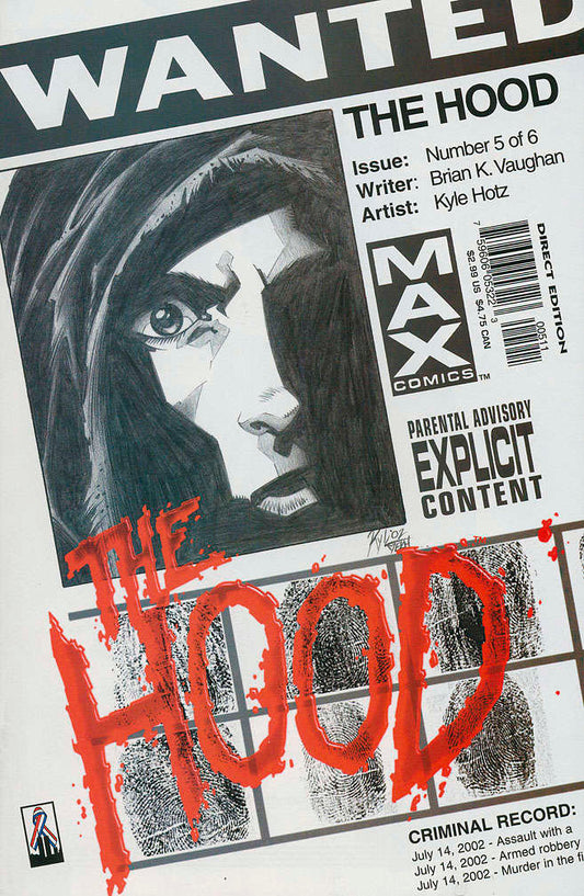 Hood, The (Marvel) #5 (VF-NM), Comic Book, Back Issue, buy comic books online, online comic book store canada, sell comic books, online, comic websites, comic store,  vintige comic books, comic book store guelph, comic book store, comic book store near me, Long Box Silver's Comics 