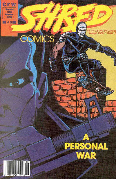 Shred #5 (VF), Comic Book, buy comic books online, online comic book store canada, sell comic books, online, comic websites, comic store,  vintige comic books, comic book store guelph, comic book store,  Long Box Silver's Comics 