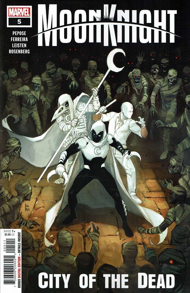 Moon Knight: City of the Dead #5, Comic Book, Back Issue, buy comic books online, order comics online, marvel comics, sell comic books, online, comic websites, comic store,  vintige comic books, comic book store guelph, comic book store, comic book store near me, Long Box Silver's Comic Book Store