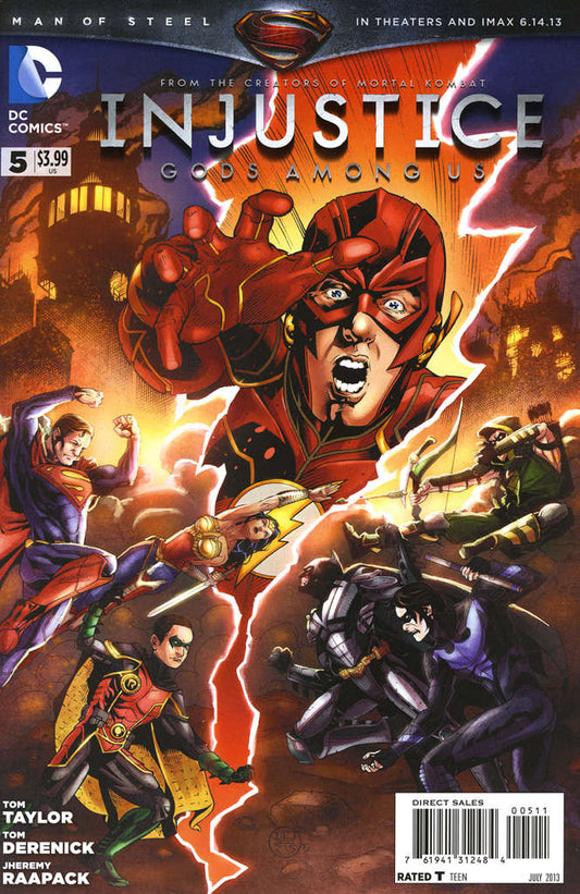 Injustice: Gods Among Us #5 (VF-NM), Comic Book, Back Issue, buy comic books online, online comic book store canada, sell comic books, online, comic websites, comic store,  vintige comic books, comic book store guelph, comic book store, comic book store near me, Long Box Silver's Comics 