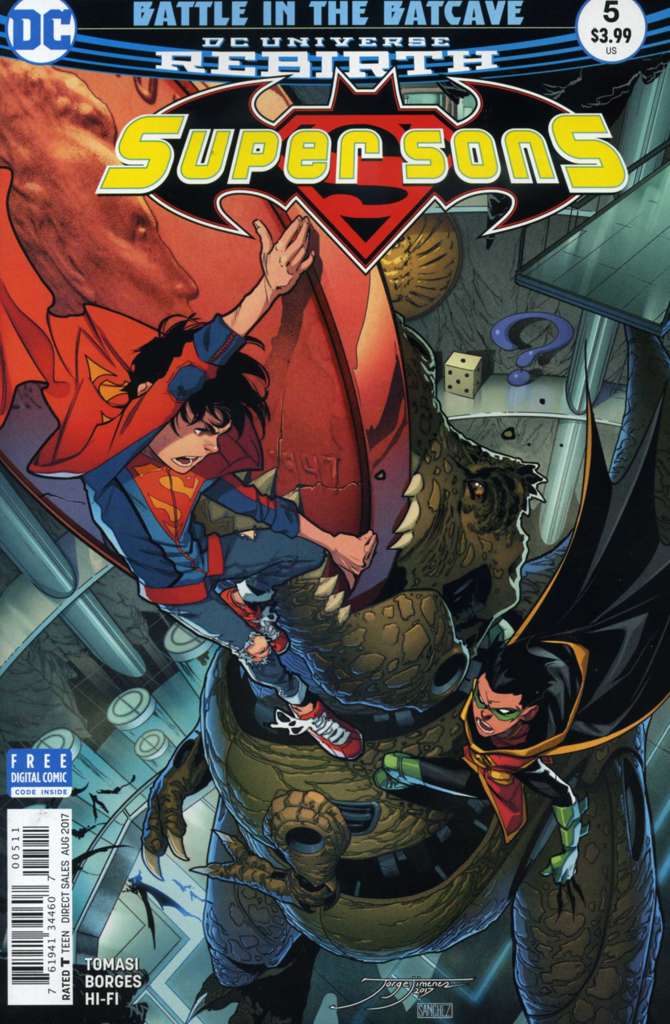 Super Sons #5 (VF-NM), Comic Book, buy comic books online, online comic book store canada, sell comic books, online, comic websites, comic store,  vintige comic books, comic book store guelph, comic book store,  Long Box Silver's Comics