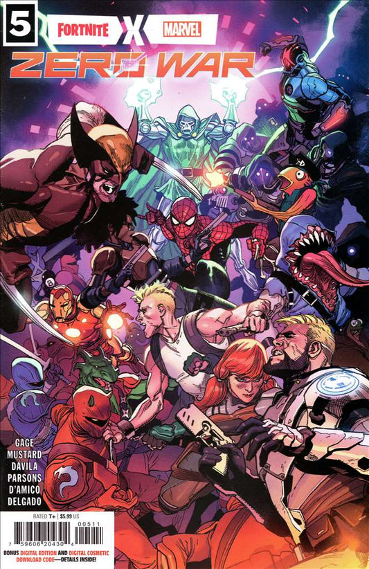Fortnite X Marvel: Zero War #5, Comic Book, Back Issue, buy comic books online, order comics online, marvel comics, sell comic books, online, comic websites, comic store,  vintige comic books, comic book store guelph, comic book store, comic book store near me, Long Box Silver's Comic Book Store