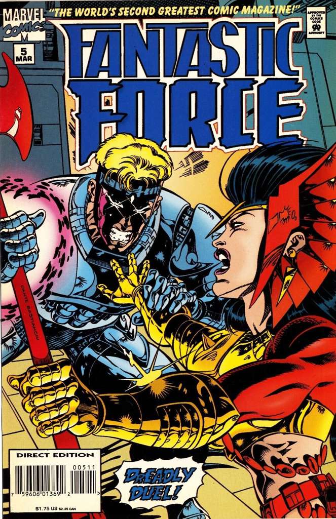 Fantastic Force #5 (VF-NM), Comic Book, buy comic books online, online comic book store canada, sell comic books, online, comic websites, comic store,  vintige comic books, comic book store guelph, comic book store,  Long Box Silver's Comics 
