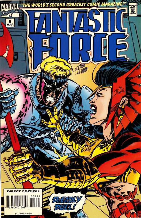 Fantastic Force #5 (VF-NM), Comic Book, buy comic books online, online comic book store canada, sell comic books, online, comic websites, comic store,  vintige comic books, comic book store guelph, comic book store,  Long Box Silver's Comics 