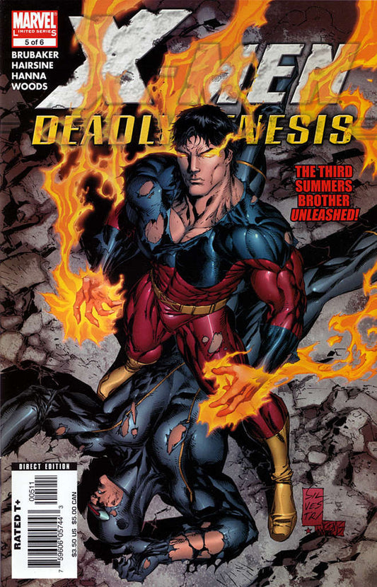 X-Men: Deadly Genesis #5 (VF-NM), Comic Book, Back Issue, buy comic books online, online comic book store canada, sell comic books, online, comic websites, comic store,  vintige comic books, comic book store guelph, comic book store, comic book store near me, Long Box Silver's Comics 