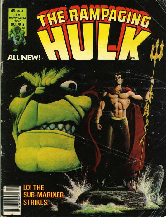 Rampaging Hulk (Magazine) #5 (F), Comic Book, buy comic books online, online comic book store canada, sell comic books, online, comic websites, comic store,  vintige comic books, comic book store guelph, comic book store,  Long Box Silver's Comics 