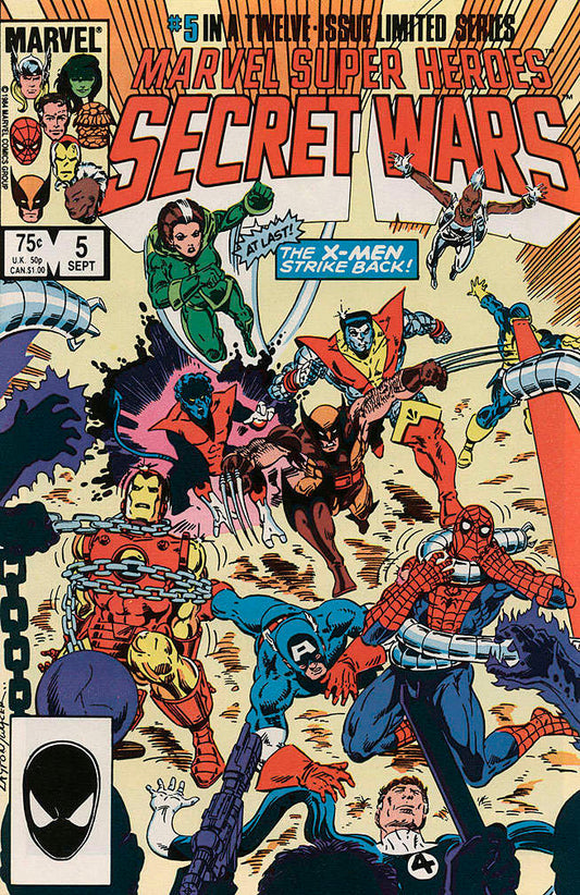 Marvel Super Heroes Secret Wars #5 (VF-NM), Comic Book, buy comic books online, online comic book store canada, sell comic books, online, comic websites, comic store,  vintige comic books, comic book store guelph, comic book store,  Long Box Silver's Comics 