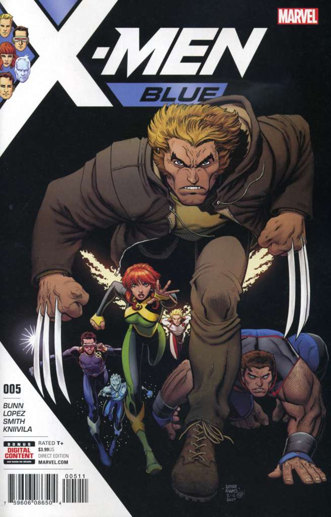 X-Men: Blue #5 Near Mint, Comic Book, buy comic books online, online comic book store canada, sell comic books, online, comic websites, comic store,  vintige comic books, comic book store guelph, comic book store,  Long Box Silver's Comics 