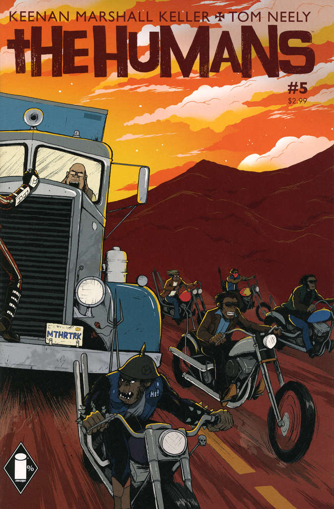 Humans, The #5 Very Fine to Near Mint, Comic Book, Back Issue, buy comic books online, online comic book store canada, sell comic books, online, comic websites, comic store,  vintige comic books, comic book store guelph, comic book store, comic book store near me, Long Box Silver's Comics 