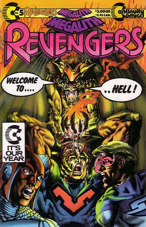 Revengers Featuring Megalith #5 (VF), Comic Book, buy comic books online, online comic book store canada, sell comic books, online, comic websites, comic store,  vintige comic books, comic book store guelph, comic book store,  Long Box Silver's Comics 