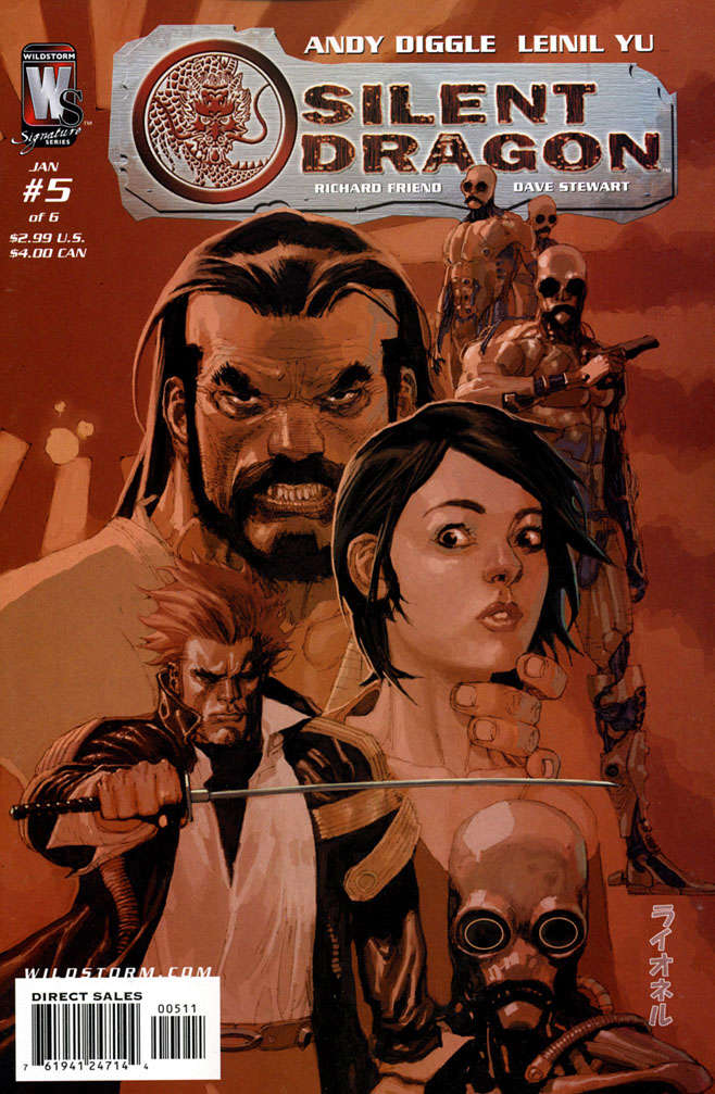 Silent Dragon (Set #1, 3-6) #1-6 (VF-NM)