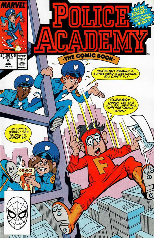 Police Academy #5 (VF-NM), Comic Book, buy comic books online, online comic book store canada, sell comic books, online, comic websites, comic store,  vintige comic books, comic book store guelph, comic book store,  Long Box Silver's Comics 