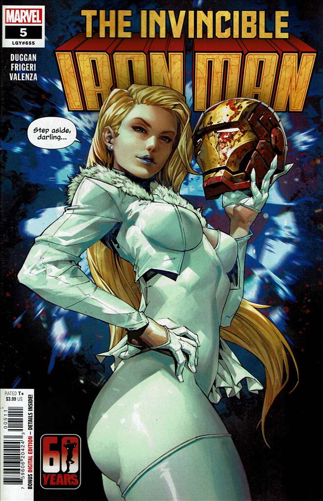The Invincible Iron Man #5, Comic Book, Back Issue, buy comic books online, order comics online, marvel comics, sell comic books, online, comic websites, comic store,  vintige comic books, comic book store guelph, comic book store, comic book store near me, Long Box Silver's Comic Book Store