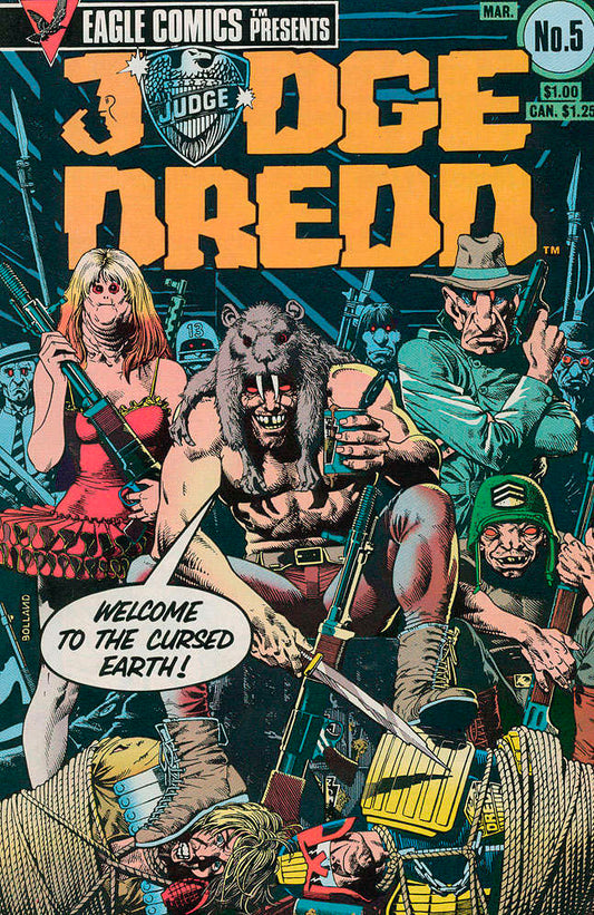Judge Dredd (Vol. 1) #5 (VF-NM), Comic Book, buy comic books online, online comic book store canada, sell comic books, online, comic websites, comic store,  vintige comic books, comic book store guelph, comic book store,  Long Box Silver's Comics 