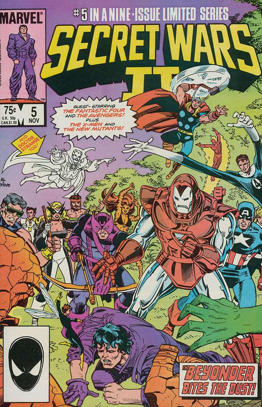 Secret Wars II #5 (VF-NM), Comic Book, Back Issue, buy comic books online, online comic book store canada, sell comic books, online, comic websites, comic store,  vintige comic books, comic book store guelph, comic book store, comic book store near me, Long Box Silver's Comics 