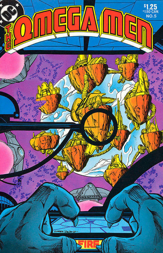 Omega Men, The #5 (VF-NM), Comic Book, Back Issue, buy comic books online, online comic book store canada, sell comic books, online, comic websites, comic store,  vintige comic books, comic book store guelph, comic book store, comic book store near me, Long Box Silver's Comics 