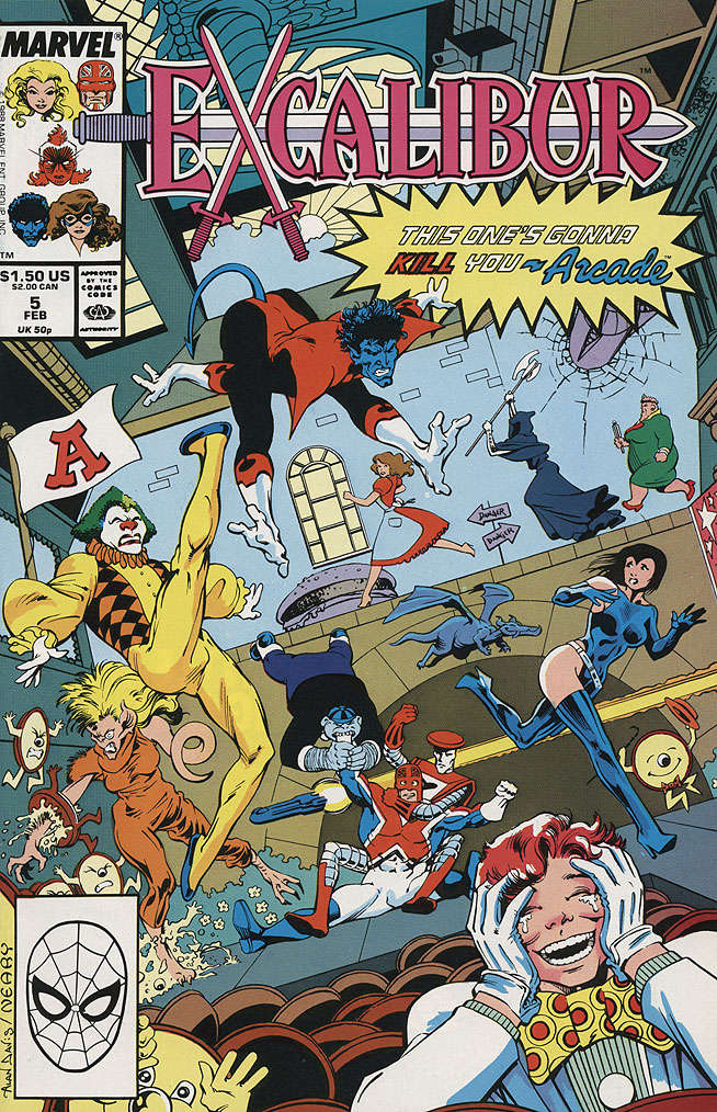 Excalibur #5 (VF-NM), Comic Book, Back Issue, buy comic books online, online comic book store canada, sell comic books, online, comic websites, comic store,  vintige comic books, comic book store guelph, comic book store, comic book store near me, Long Box Silver's Comics 