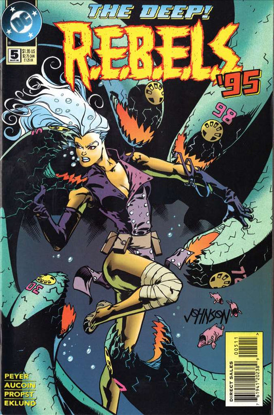 R.E.B.E.L.S. #5, Comic Book, Back Issue, buy comic books online, order comics online, marvel comics, sell comic books, online, comic websites, comic store,  vintige comic books, comic book store guelph, comic book store, comic book store near me, Long Box Silver's Comic Book Store
