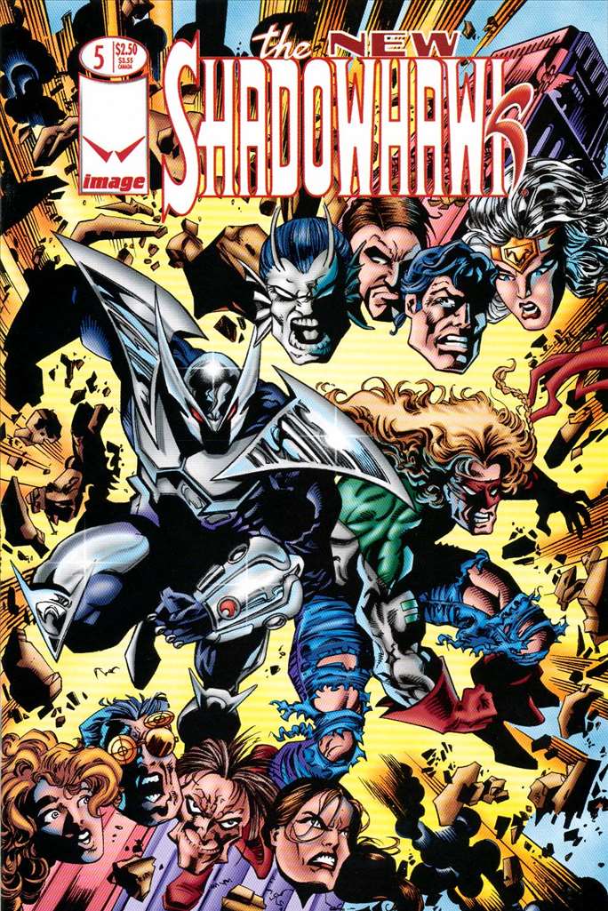 New Shadowhawk, The #5, Comic Book, Back Issue, buy comic books online, order comics online, marvel comics, sell comic books, online, comic websites, comic store,  vintige comic books, comic book store guelph, comic book store, comic book store near me, Long Box Silver's Comic Book Store