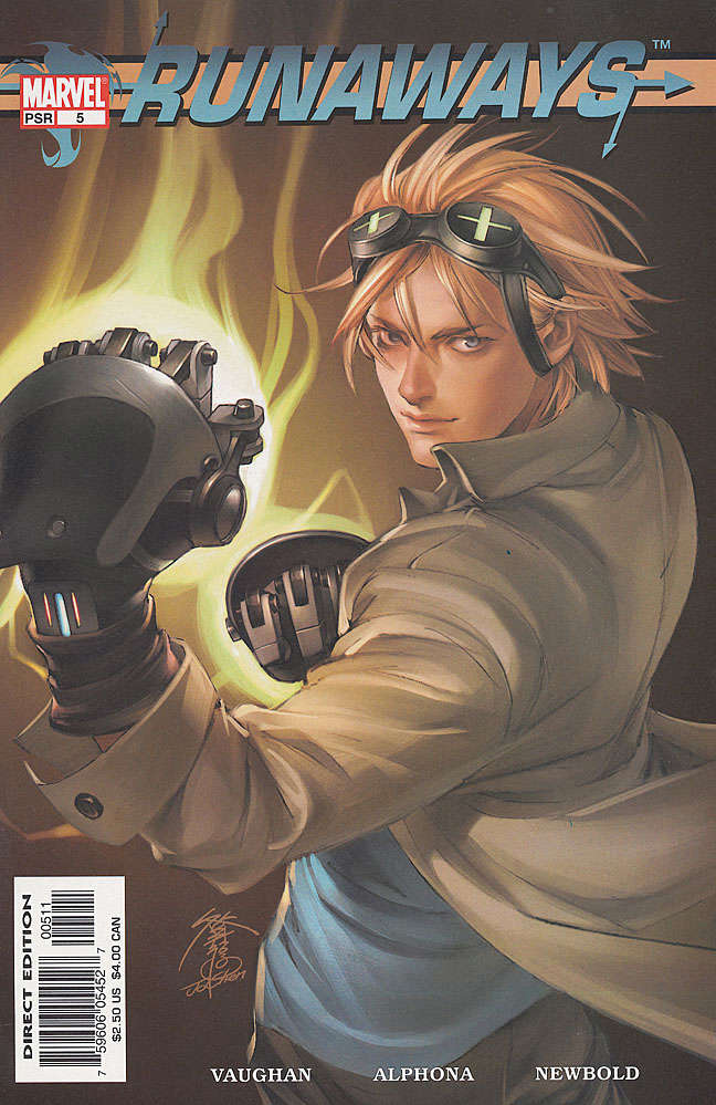Runaways #5 (VF-NM), Comic Book, Back Issue, buy comic books online, online comic book store canada, sell comic books, online, comic websites, comic store,  vintige comic books, comic book store guelph, comic book store, comic book store near me, Long Box Silver's Comics 
