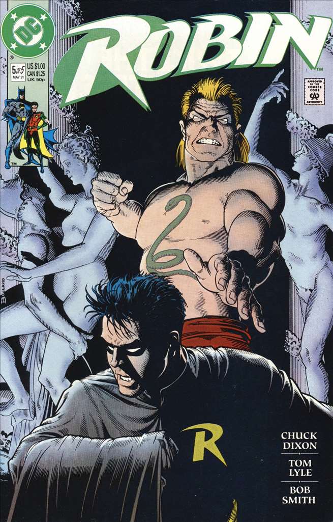 Robin (Mini-Series 1991) #5, DC Comics, Comic Book, Back Issue, buy comics online, comic book store guelph, online comic book store, local comic shop, Long Box Silver's Comics