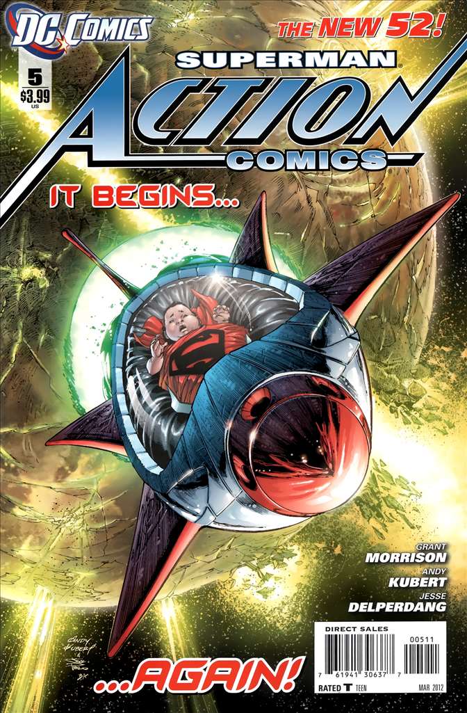 Action Comics (2nd Series) #5, Comic Book, Back Issue, buy comics online, comic book store guelph, online comic book store, local comic shop, Long Box Silver's Comics