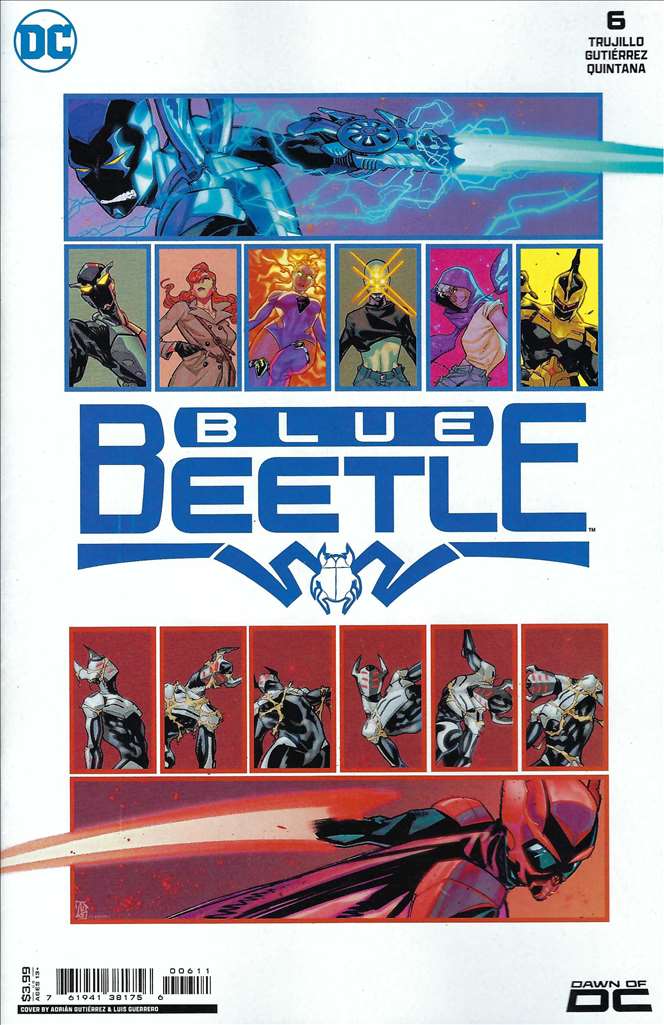 Blue Beetle (7th Series) #6/A, Comic Book, Back Issue, buy comic books online, order comics online, marvel comics, sell comic books, online, comic websites, comic store,  vintige comic books, comic book store guelph, comic book store, comic book store near me, Long Box Silver's Comic Book Store
