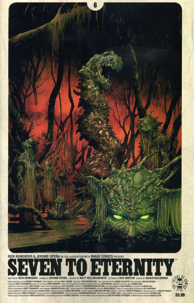 Seven to Eternity (Full Series Set) #1-17 (VF-NM)