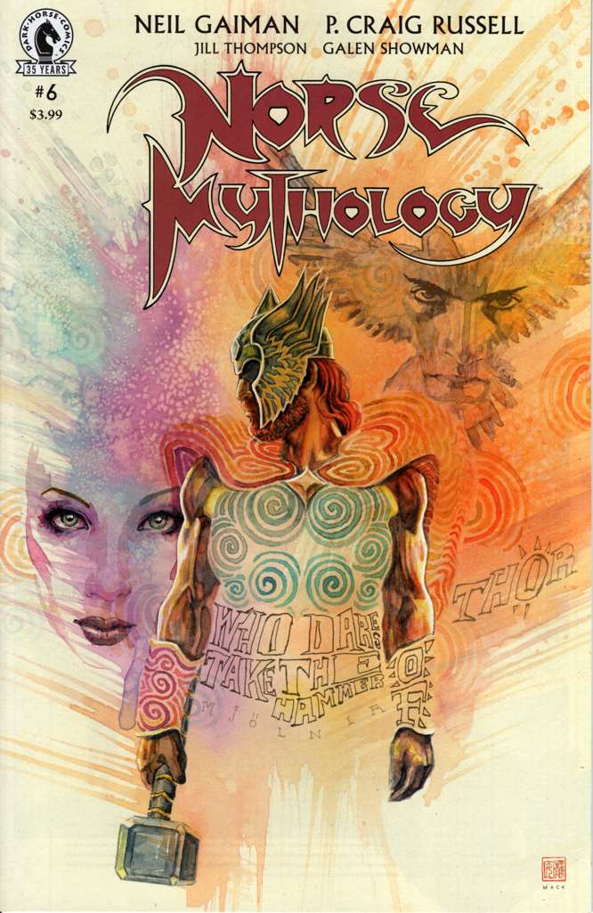 Norse Mythology (Dark Horse) Vol 1 (Full mini-series set) #1-6 Very Fine to Near Mint