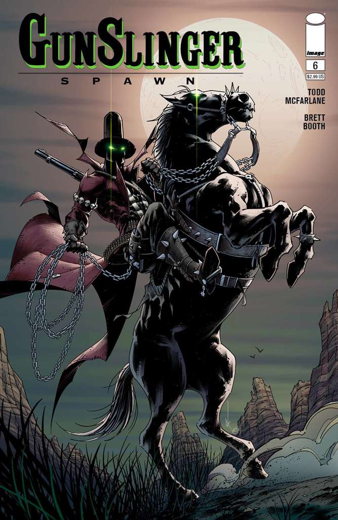 Gunslinger Spawn #6/B (VF-NM), Comic Book, buy comic books online, online comic book store canada, sell comic books, online, comic websites, comic store,  vintige comic books, comic book store guelph, comic book store,  Long Box Silver's Comics