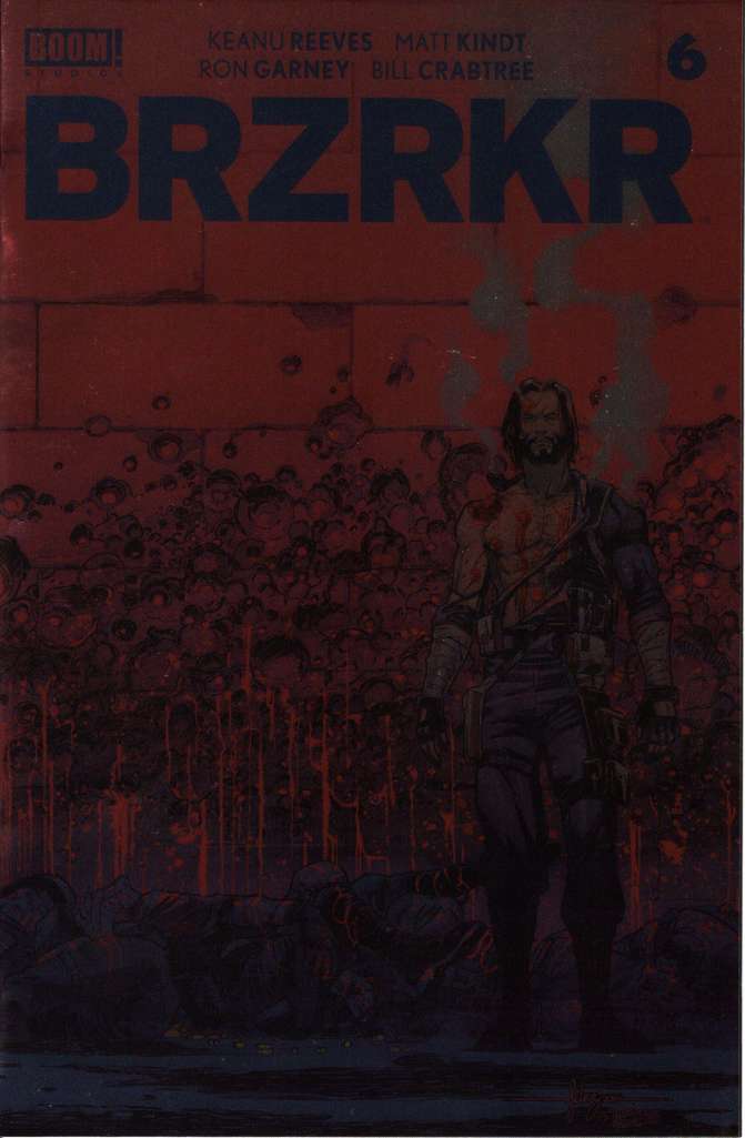 BRZRKR (Full Series Set All Foil Covers) #1-12 Very Fine to Near Mint
