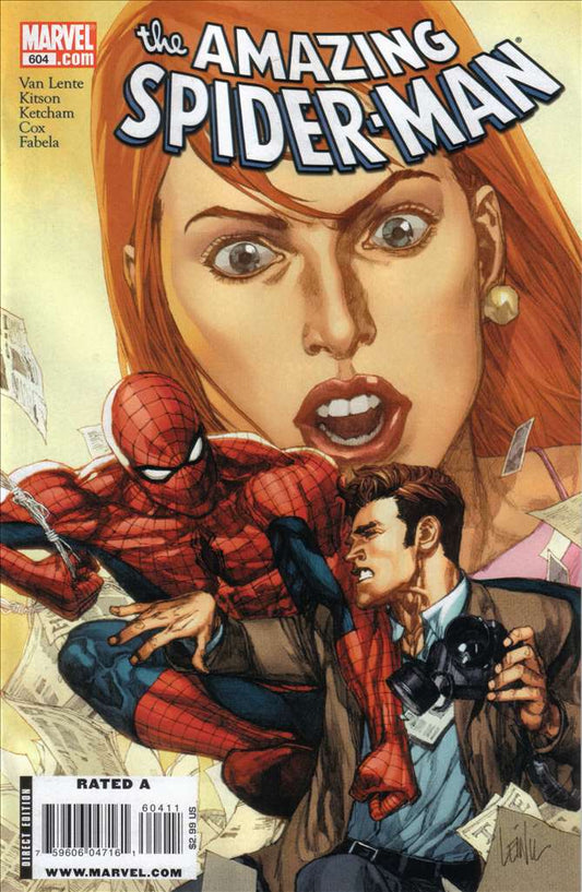 Amazing Spider-Man, The #604, Comic Book, Back Issue, buy comics online, comic book store guelph, online comic book store, local comic shop, Long Box Silver's Comics