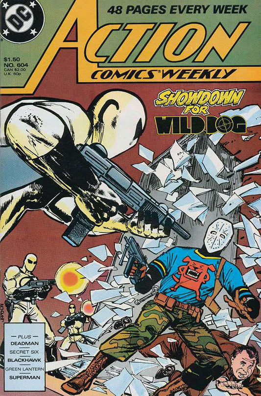 Action Comics #604 (VF), Comic Book, Back Issue, buy comic books online, online comic book store canada, sell comic books, online, comic websites, comic store,  vintige comic books, comic book store guelph, comic book store, comic book store near me, Long Box Silver's Comics 
