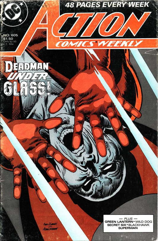 Action Comics #605 (VF), Comic Book, Back Issue, buy comic books online, online comic book store canada, sell comic books, online, comic websites, comic store,  vintige comic books, comic book store guelph, comic book store, comic book store near me, Long Box Silver's Comics 