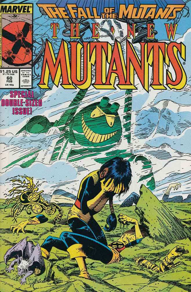 New Mutants, The #60 (VF), Comic Book, buy comic books online, online comic book store canada, sell comic books, online, comic websites, comic store,  vintige comic books, comic book store guelph, comic book store,  Long Box Silver's Comics 