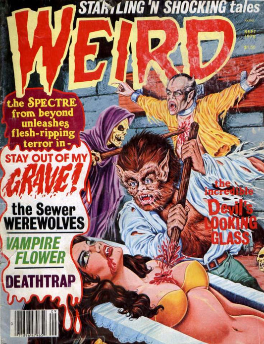 Weird (Eerie) #60 (F), Comic Book, buy comic books online, online comic book store canada, sell comic books, online, comic websites, comic store,  vintige comic books, comic book store guelph, comic book store,  Long Box Silver's Comics 