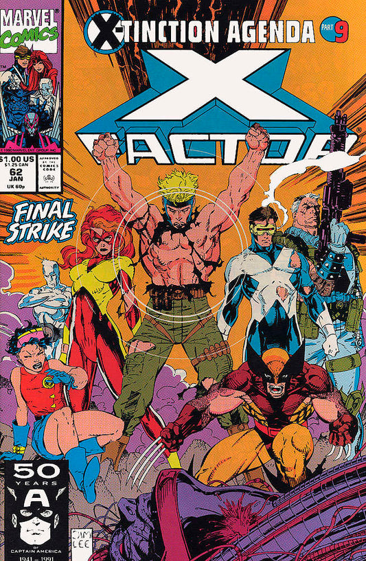 X-Factor #62 (VF-NM), Comic Book, Back Issue, buy comic books online, online comic book store canada, sell comic books, online, comic websites, comic store,  vintige comic books, comic book store guelph, comic book store, comic book store near me, Long Box Silver's Comics 