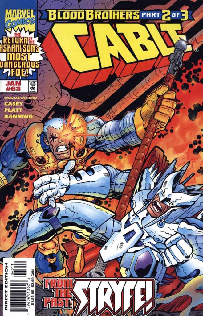 Cable #63 (VF-NM), Comic Book, buy comic books online, online comic book store canada, sell comic books, online, comic websites, comic store,  vintige comic books, comic book store guelph, comic book store,  Long Box Silver's Comics 