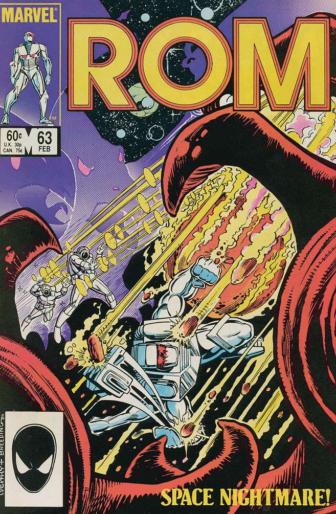 ROM #63, Marvel Comics, Comic Book, Back Issue, buy comics online, comic book store guelph, online comic book store, local comic shop, Long Box Silver's Comics