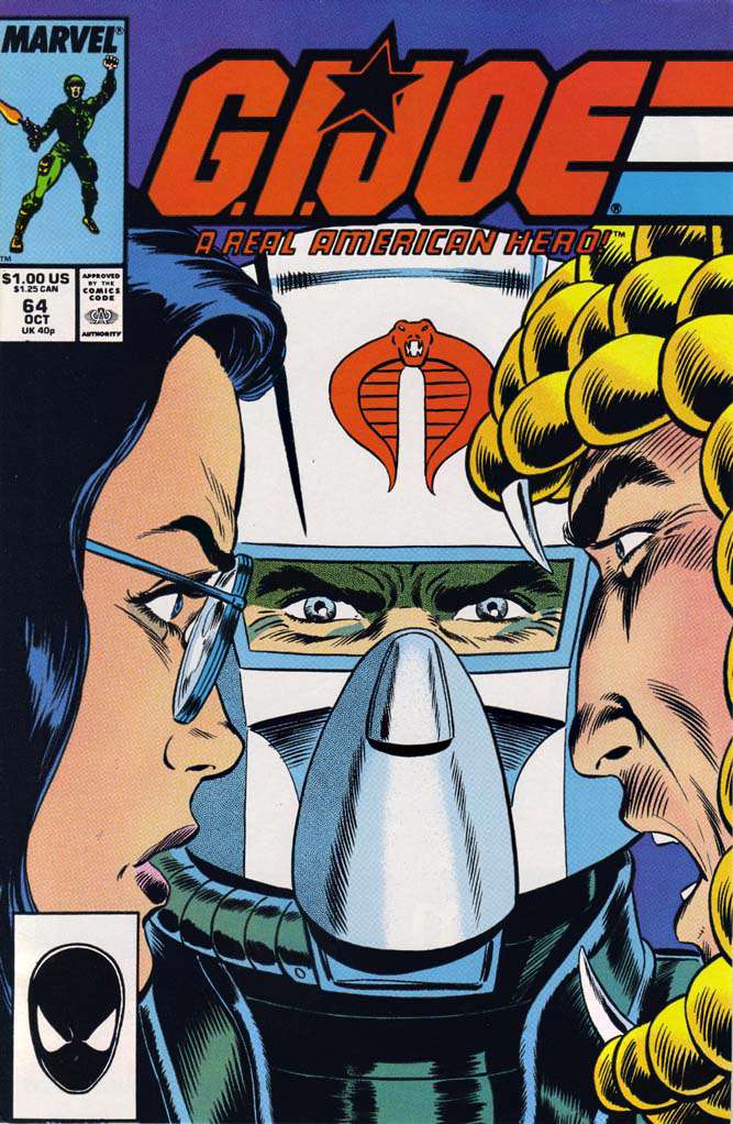 G.I. Joe, a Real American Hero #64 (VF-NM), Comic Book, Back Issue, buy comic books online, online comic book store canada, sell comic books, online, comic websites, comic store,  vintige comic books, comic book store guelph, comic book store, comic book store near me, Long Box Silver's Comics 