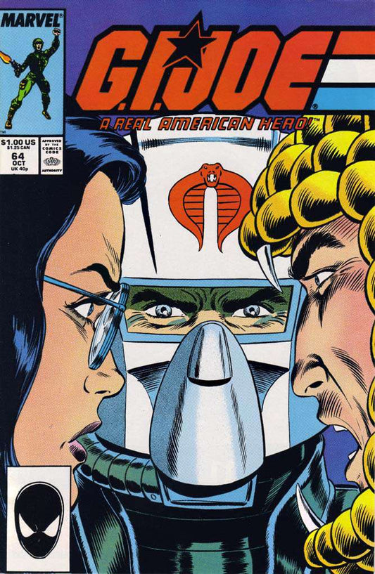 G.I. Joe, a Real American Hero #64 (VF-NM), Comic Book, Back Issue, buy comic books online, online comic book store canada, sell comic books, online, comic websites, comic store,  vintige comic books, comic book store guelph, comic book store, comic book store near me, Long Box Silver's Comics 