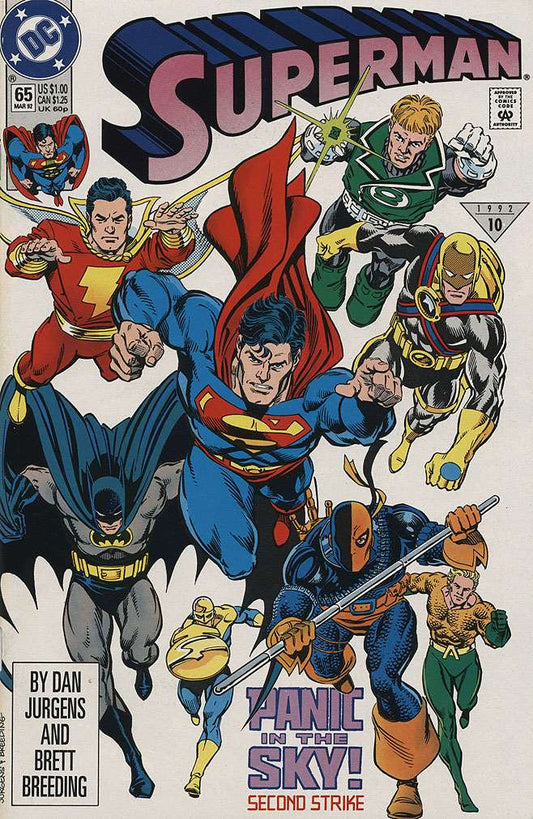 Superman (2nd Series) #65, DC Comics, Comic Book, Back Issue, buy comics online, comic book store guelph, online comic book store, local comic shop, Long Box Silver's Comics