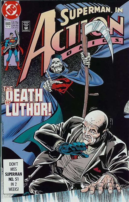 Action Comics #660 (VF-NM), Comic Book, Back Issue, buy comic books online, online comic book store canada, sell comic books, online, comic websites, comic store,  vintige comic books, comic book store guelph, comic book store, comic book store near me, Long Box Silver's Comics 
